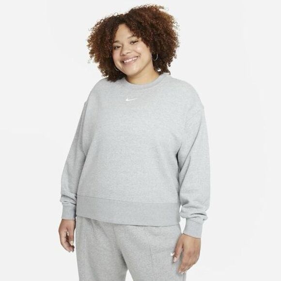 Nike Sportswear Collection Essentials sweatshirt crewneck gray women's 3X NWT - Picture 1 of 9